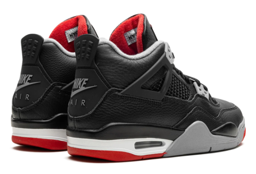 Air Jordan 4 GS Bred Reimagined Sneakers | FQ8213-006