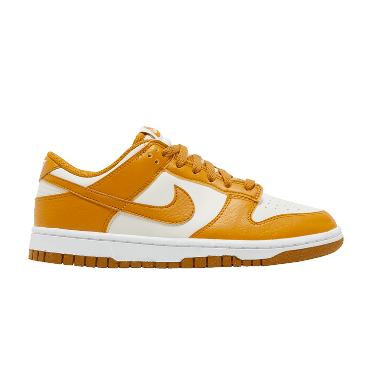 Nike Dunk Low Next Nature Phantom Gold Suede (Women's)