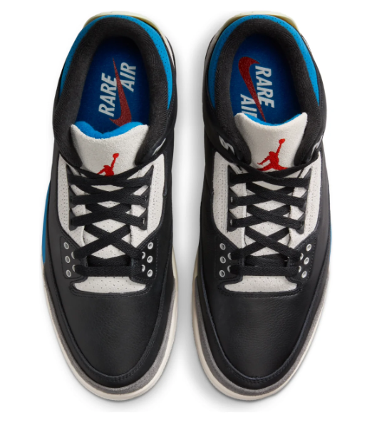 Air Jordan 3 Rare Air Black & Blue