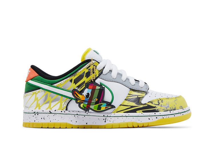 Nike Dunk Low What the Duck Away University of Oregon PE
