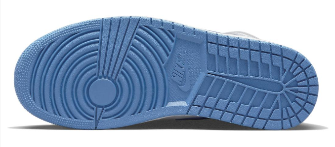 Air Jordan 1 Mid Cement Grey True Blue