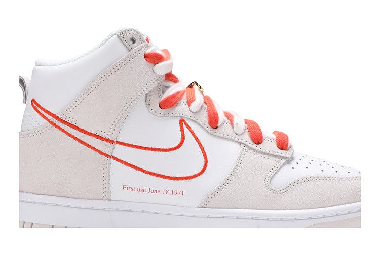 Nike Dunk High First Use White Sail Orange (Women's)