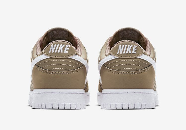 Nike SB Dunk Low Woven Khaki White