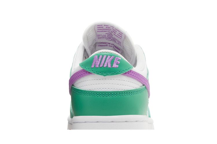 Nike Dunk Low White Stadium Green Fuchsia (Women's)