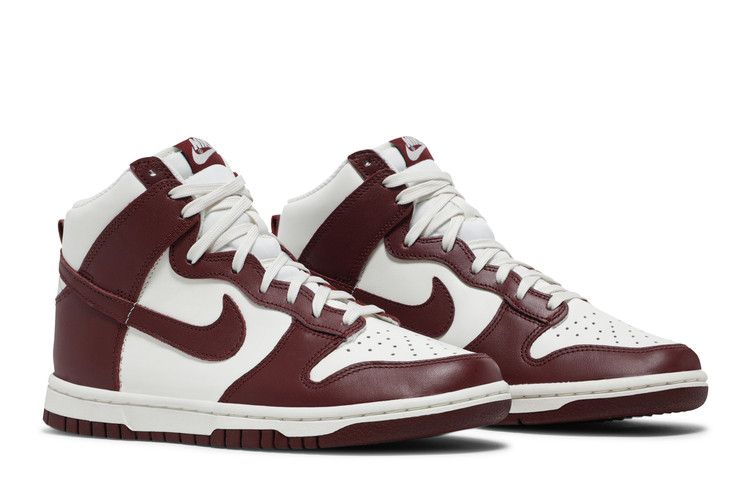 Nike Dunk High Sail Team Red (Women's)