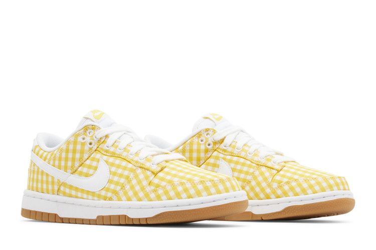 Nike Dunk Low Yellow Gingham (Women's)