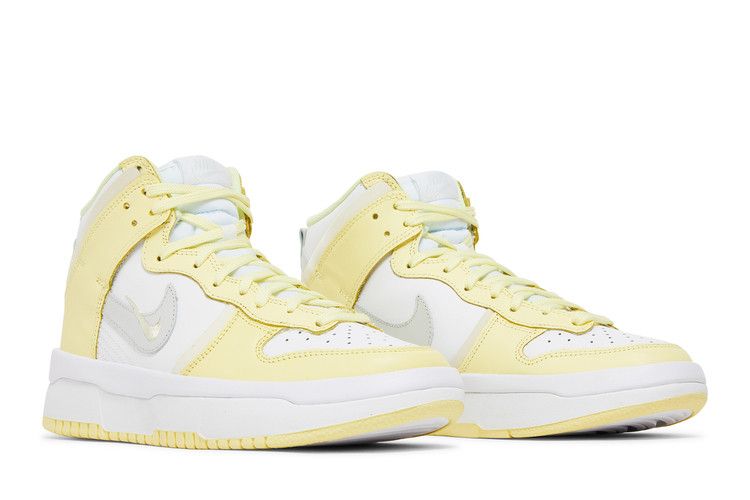 Nike Dunk High Up Light Lemon Yellow (Women's)