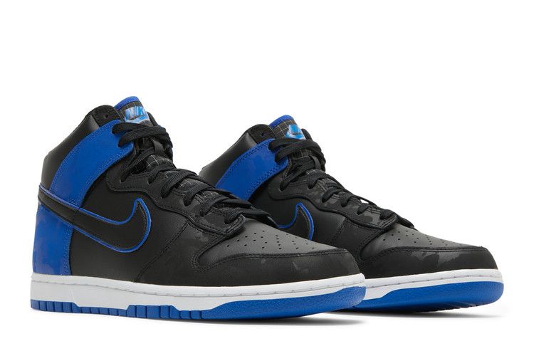 Nike Dunk High SE Camo Black Royal
