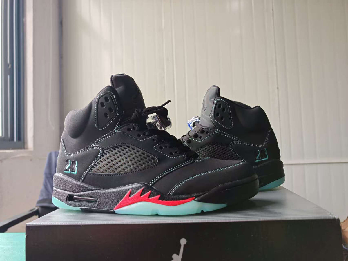 Air Jordan 5 “Halloween” Sneakers – Black & Red