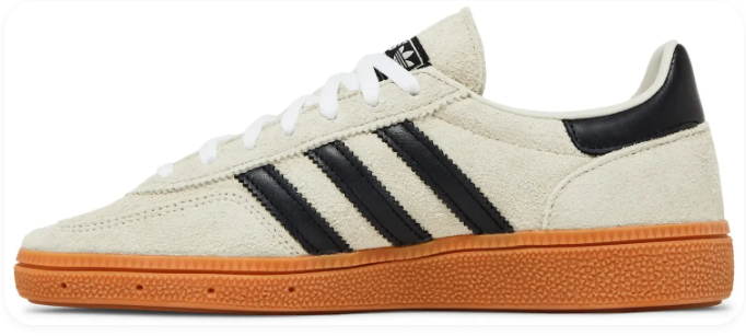 adidas Handball Spezial Women's Sneakers – Aluminum / Core Black