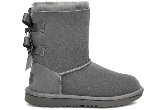 UGG Bailey Bow II Boot - Grey (Kids)