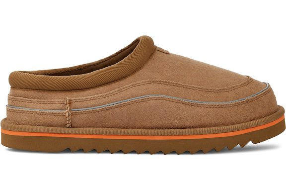 UGG Tasman Cali Wave Slipper - Chestnut/Orange Soda