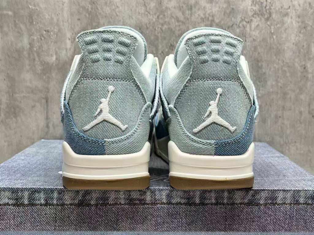 Air Jordan 4 Retro Denim Blue Sneakers