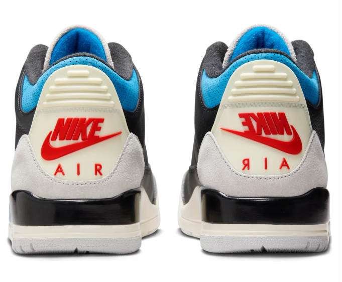 Air Jordan 3 Rare Air Black & Blue