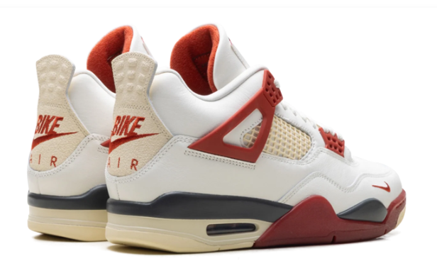 Air Jordan 4 – White & Red
