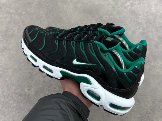 Nike Air Max Plus TN Black Green Malachite